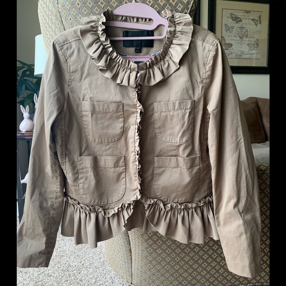 J. Crew Beige Classic Chino Jacket